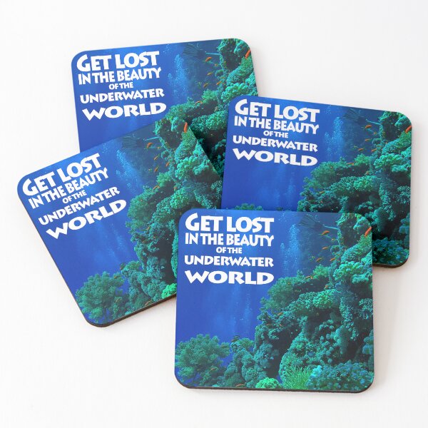 Item preview, Get lost in the beauty of the underwater world designed and sold by likbatonboot.