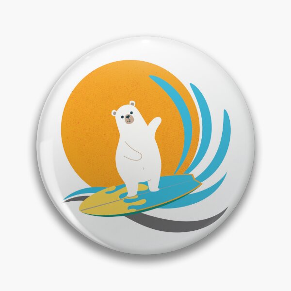 Item preview, Polar Bear's Gone Surfing! designed and sold by Poppies-Express.