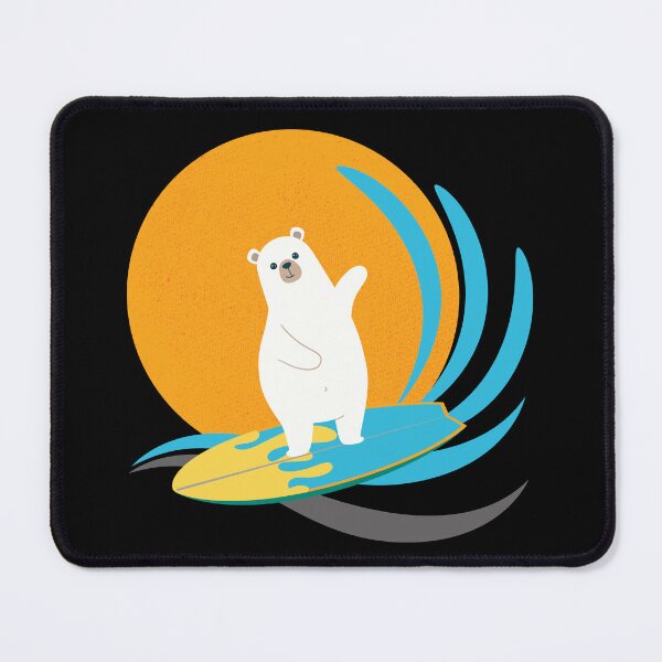 Item preview, Polar Bear's Gone Surfing! designed and sold by Poppies-Express.