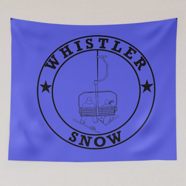Item preview, Whistler Snow Ski and Board Chair Lift designed and sold by ClaireBillson.