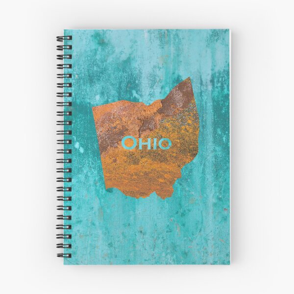 Item preview, Ohio Rust on Teal designed and sold by Elisabeth Lucas.