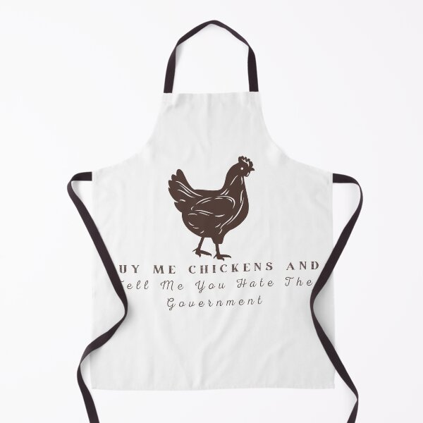 Item preview, Buy Me Chickens And Tell Me You Hate The Government sticker designed and sold by r1bbit.