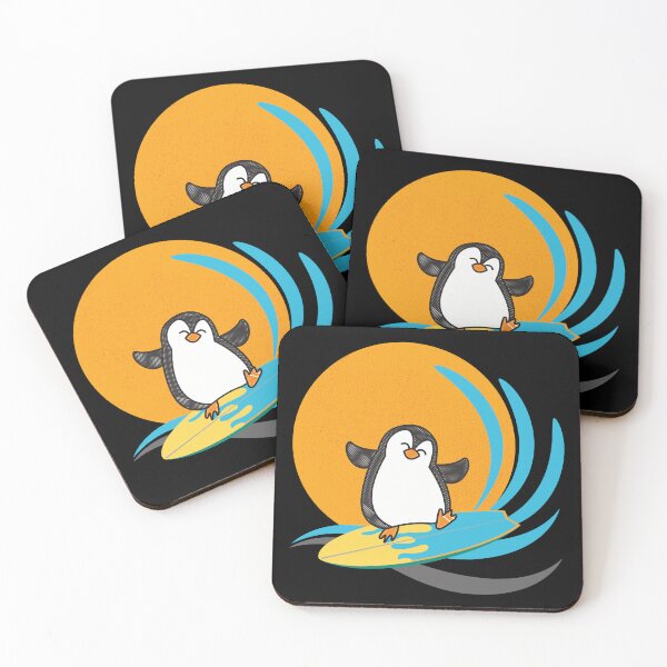Item preview, Penguin's Gone Surfing! designed and sold by Poppies-Express.