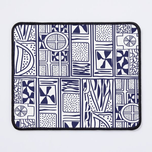 Item preview, Cameroon white Ndop Cloth Inspired print designed and sold by exotikcocotte.