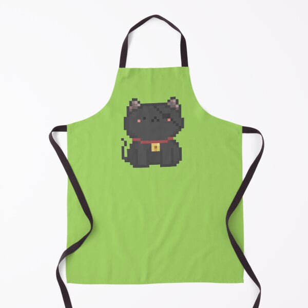 Item preview, Pixel Quiet Black Cat 64 designed and sold by sosorimaru.
