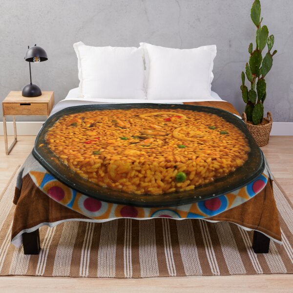 Item preview, Paella española de marisco, Santiago de Compostela, España designed and sold by FranWest.