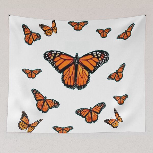 Aperçu de l'œuvre BUTTERFLIES ORANGE MONARCH créée et vendue par sharlesart.