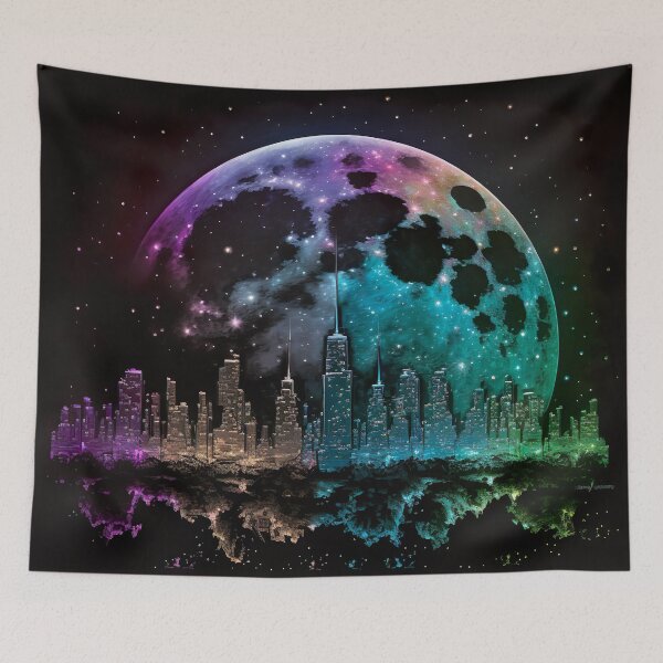 Item preview, Manhattan and the Moon designed and sold by DecadentDesign.