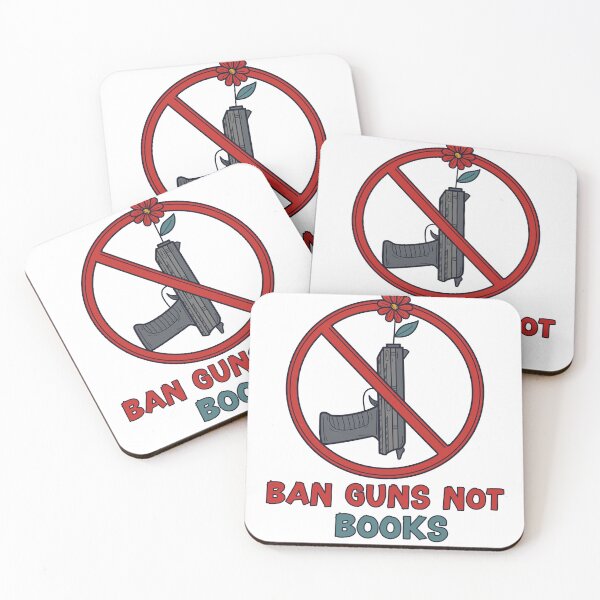 Item preview, Ban Guns Not Books Banned Books Lover Read Book Vintage Sticker designed and sold by r1bbit.