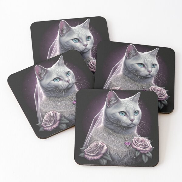 Artikelvorschau, Royal White British Shorthair entworfen und verkauft von Nocturne  Paws.