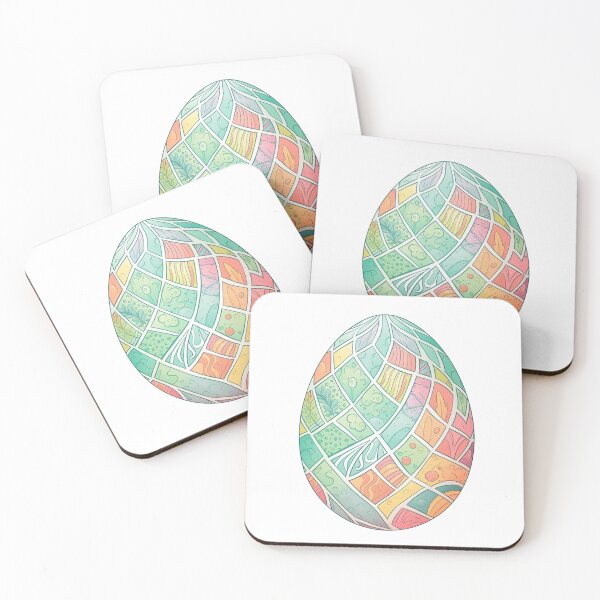 Item preview, Geometric Panelled Easter Egg designed and sold by sollace.