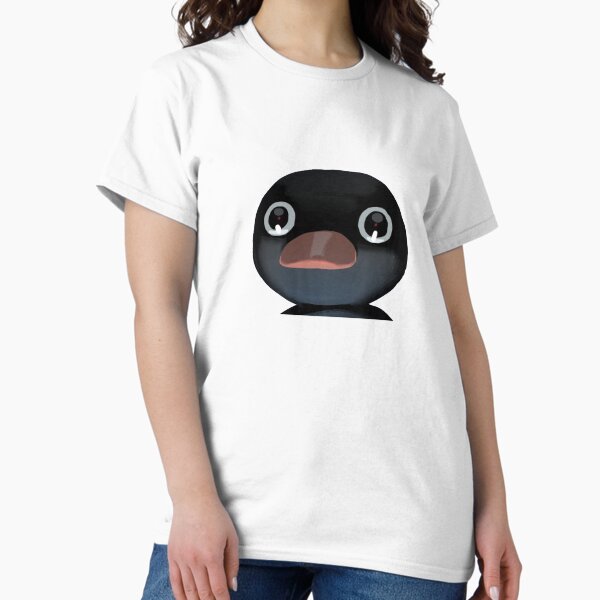 Vista previa del artículo con la obra «Aterrorizado Noot Noot Pingu», diseñado y vendido por TatteredSky.