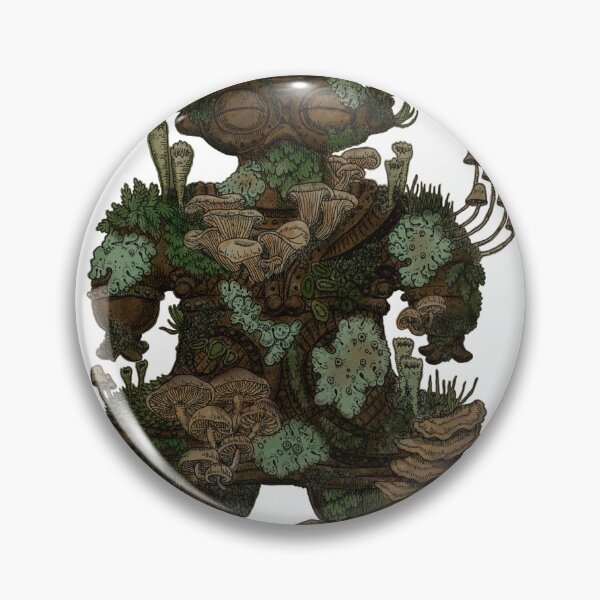 Item preview, Dogu Overgrown (Moss Edition) designed and sold by Monika Viktoria.