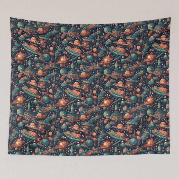 Item preview, Deep space tiling pattern designed and sold by paulstamp.