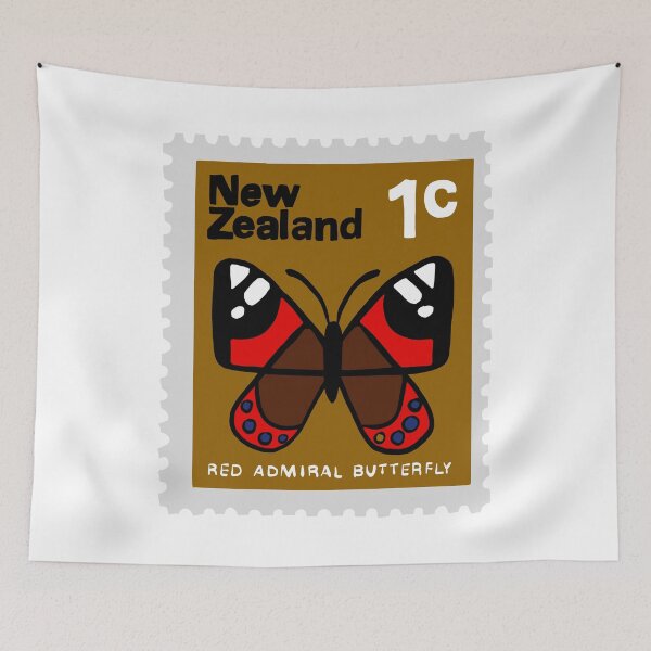 Item preview, New Zealand 1 cent stamp designed and sold by tuicreative.