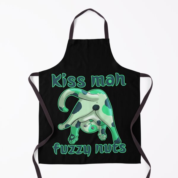 Item preview, Kiss my fuzzy nuts designed and sold by Red-wolf-Ink.