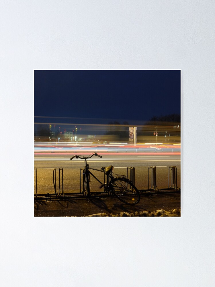 Alternative Ansicht von winter bike Poster