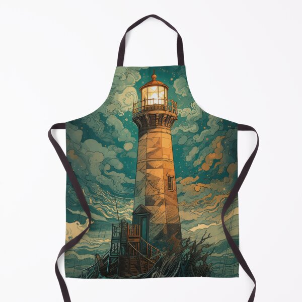 Item preview, The Fury of the Sea at the Beacon designed and sold by Crystal Heaven.