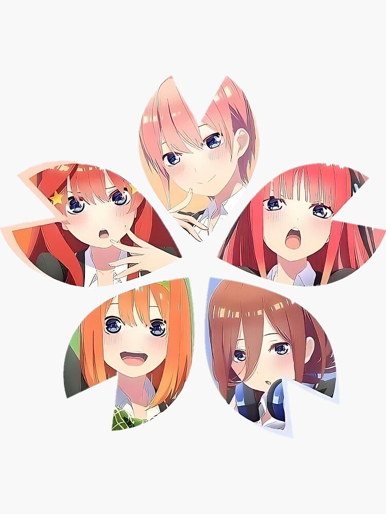 The Quintessential Quintuplets Season 3 Sticker for Sale by Kami-Anime