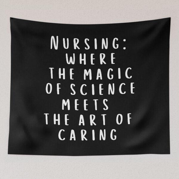 Item preview, Nursing Defined - Where The Magic of Science Meets the Art of Caring designed and sold by TrippyHistory.