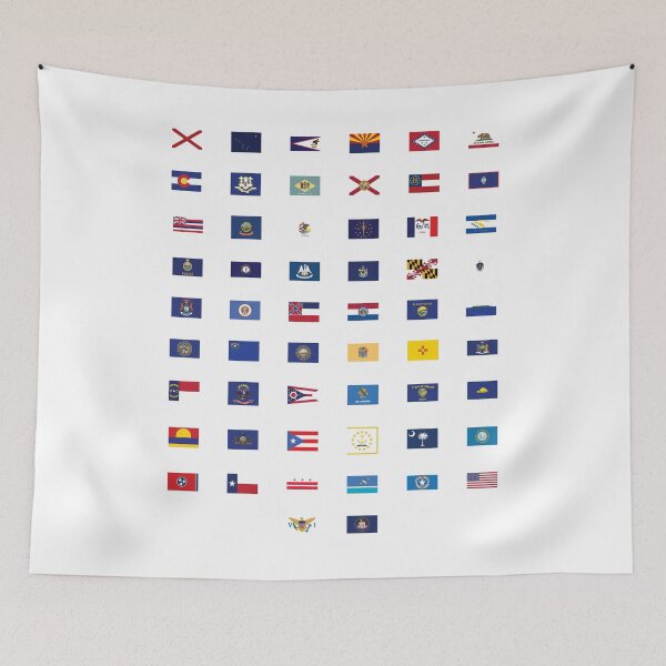 Item preview, US State flags designed and sold by Rhu Creations.
