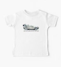 where we're going, we don't need roads Baby Tee