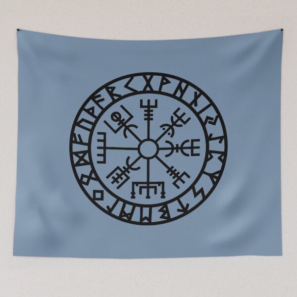 Item preview, Vegvisir - Futhark - Runes  designed and sold by matexka.