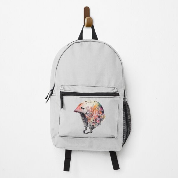 Item preview, Watercolor Floral Skiing Helmet designed and sold by matexka.