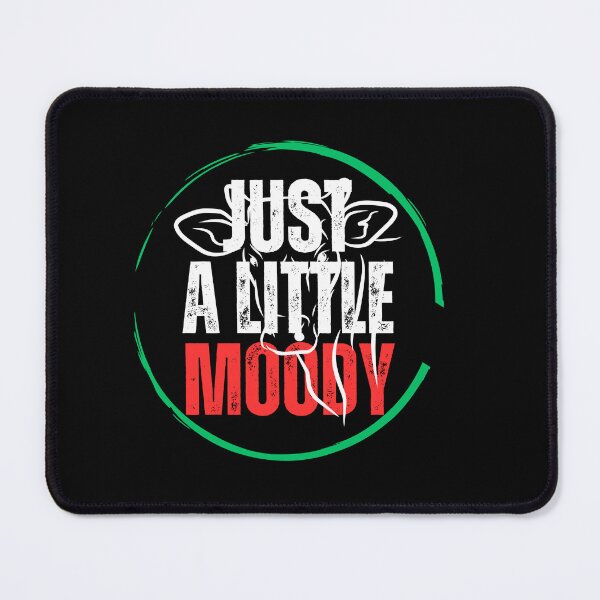 Item preview, Just a little moody | just a little moody cow designed and sold by HStudioPrints.