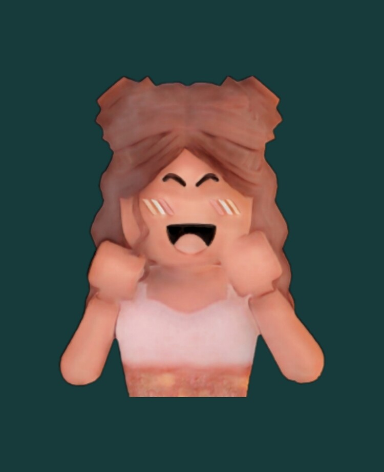 Beauty Aesthetic Roblox Girl  Sticker for Sale by Yourvaluesshop