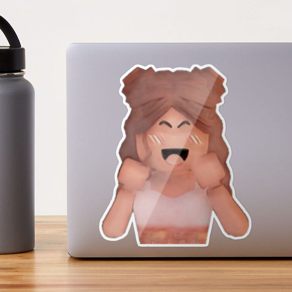 Beauty Aesthetic Roblox Girl  Sticker for Sale by Yourvaluesshop