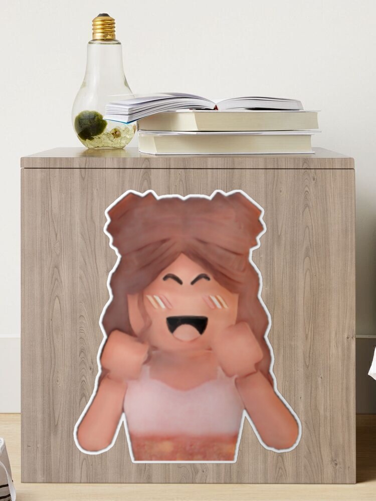 Beauty Aesthetic Roblox Girl  Sticker for Sale by Yourvaluesshop