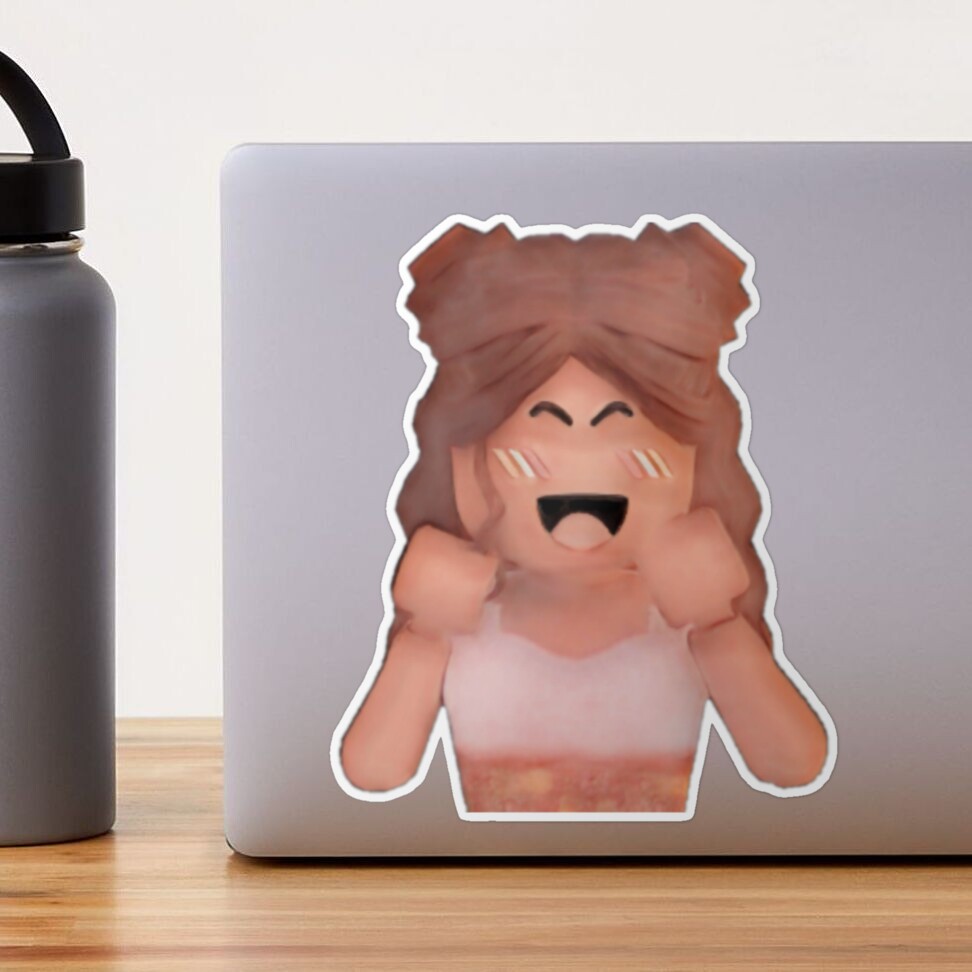 Beauty Aesthetic Roblox Girl  Sticker for Sale by Yourvaluesshop