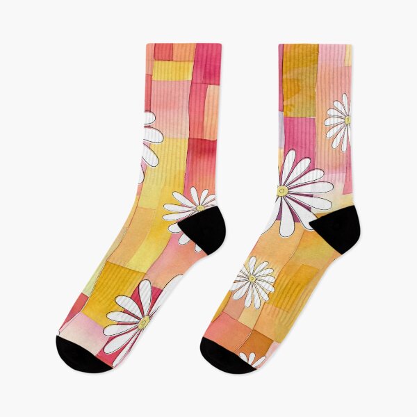 Item preview, Colorful Pink Yellow Orange Watercolor Abstract designed and sold by creative321.