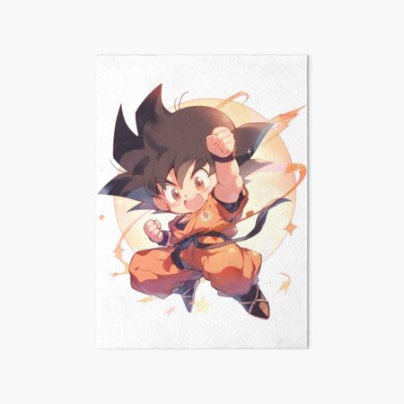 Goku SSJ Blue - Full Body Art Board Print by Quinjao