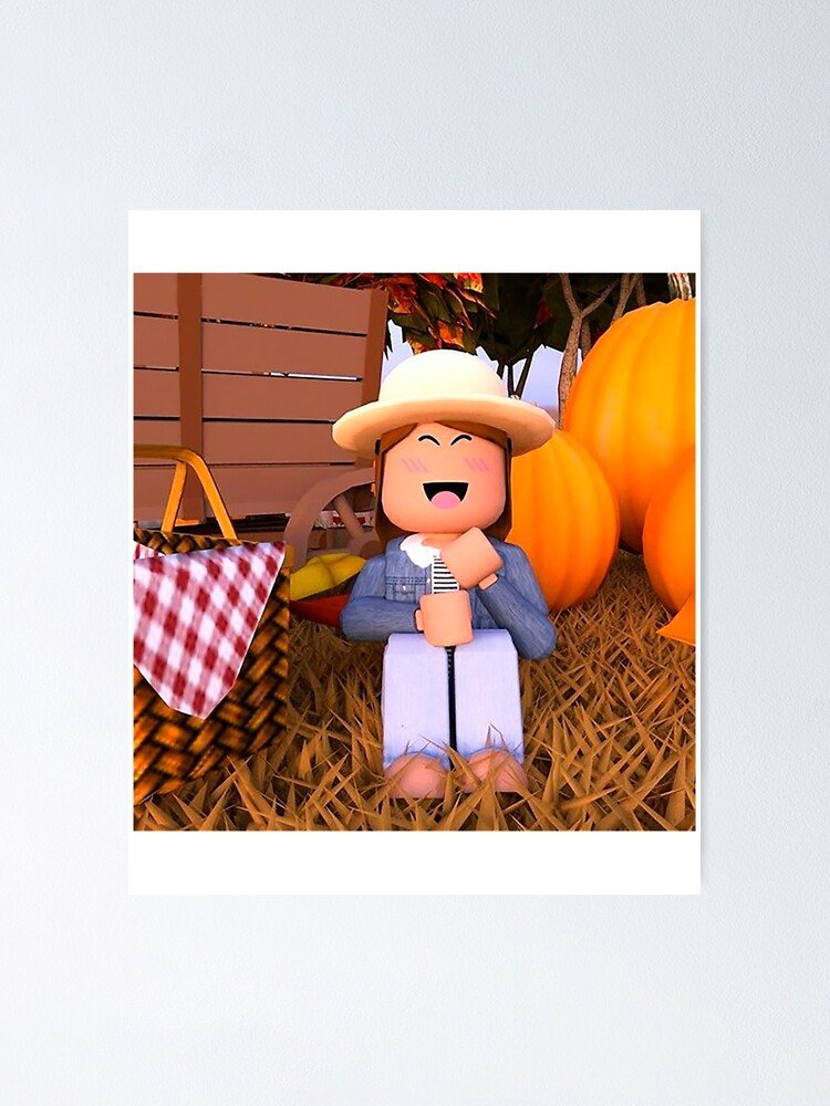 Beauty Aesthetic Roblox Girl  Photographic Print for Sale by Michae5horpe