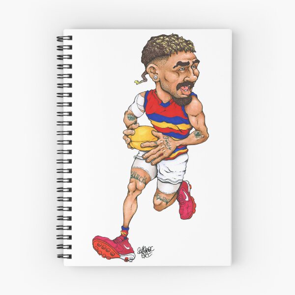 Item preview, Izak Rankine - Adelaide Crows designed and sold by Ash-Camac-Art.