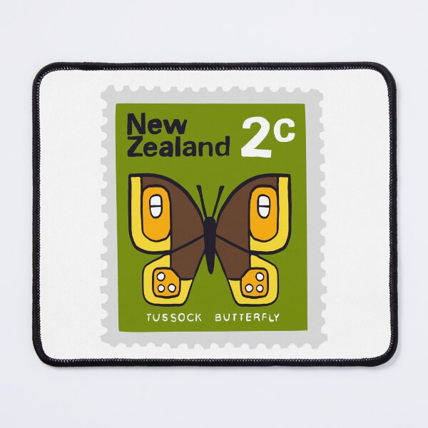 Item preview, New Zealand 2 cent stamp designed and sold by tuicreative.