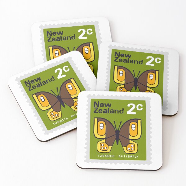 Item preview, New Zealand 2 cent stamp designed and sold by tuicreative.