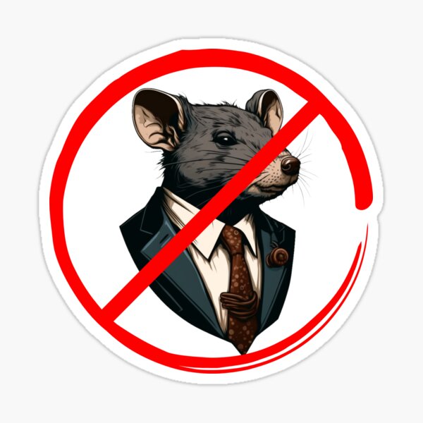 Item preview, No Scabs | No Rats | Scabs | Rat | Union Pride | Union Labor  designed and sold by Wavecrest Wearables.