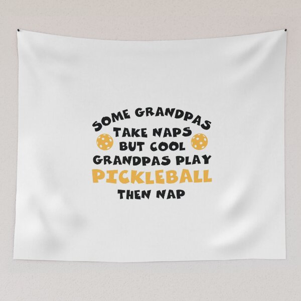 Item preview, Funny Pickleball Grandpa Some Grandpas Take Naps designed and sold by whyitsme.