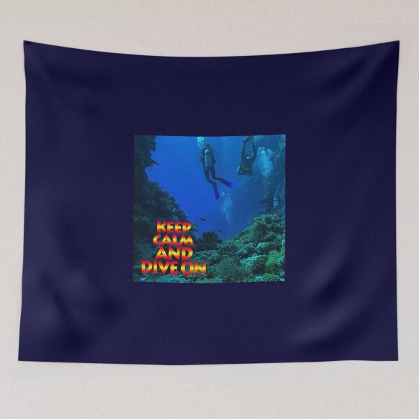 Item preview, Keep calm and dive on designed and sold by likbatonboot.