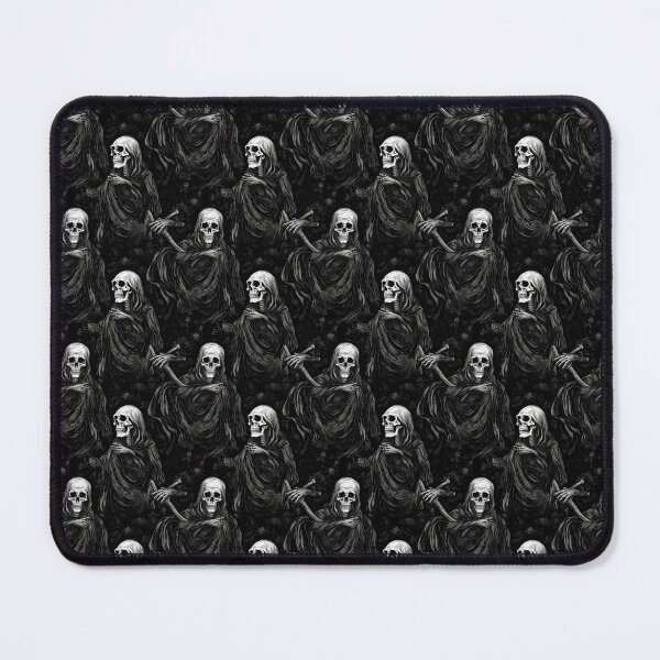 Item preview, Reaper's Waltz - Hand Drawn Monochrome Gothic Elegance designed and sold by EndlessTextures.