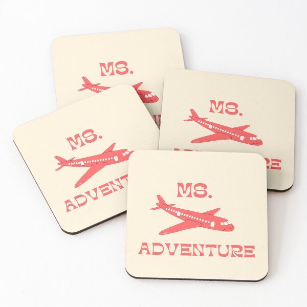 Item preview, Ms. Adventure Travel Airplane (Red Print) designed and sold by DollarDollar.