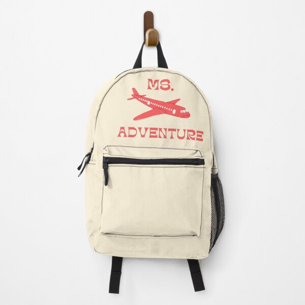 Item preview, Ms. Adventure Travel Airplane (Red Print) designed and sold by DollarDollar.