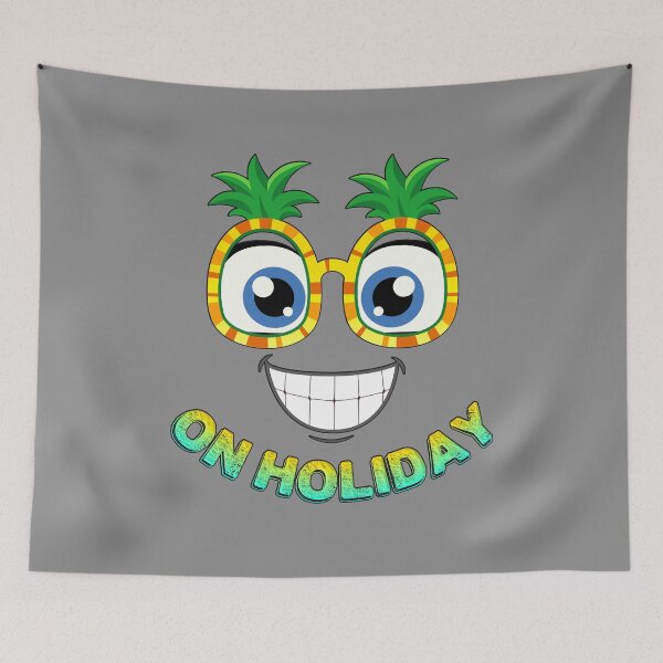 Item preview, Funny pineapple glasses holiday vacation mode on  designed and sold by AEROSPACE-IND.