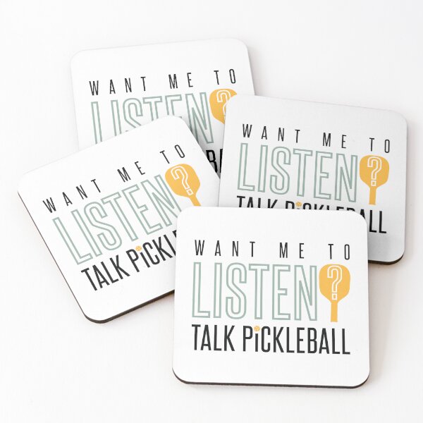 Item preview, Want Me To Listen Talk Pickleball designed and sold by whyitsme.