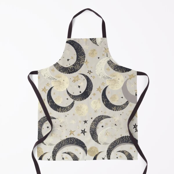 Item preview, Crescent Moon And Stars Print designed and sold by Krizelle Flores.