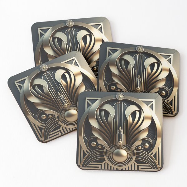 Item preview, Art Deco Geometry: A Modern Masterpiece III designed and sold by peggieprints.