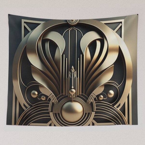 Item preview, Art Deco Geometry: A Modern Masterpiece III designed and sold by peggieprints.